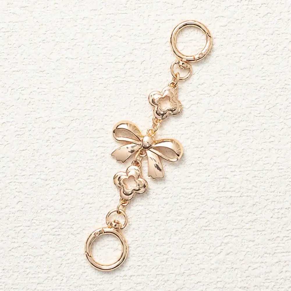 Metal Bow Bag Purse Extender Chain Strap Replacement Bag Accessories for Women Handbag Purse Shoulder Bag Crossbody Bag StrapsXJ251114