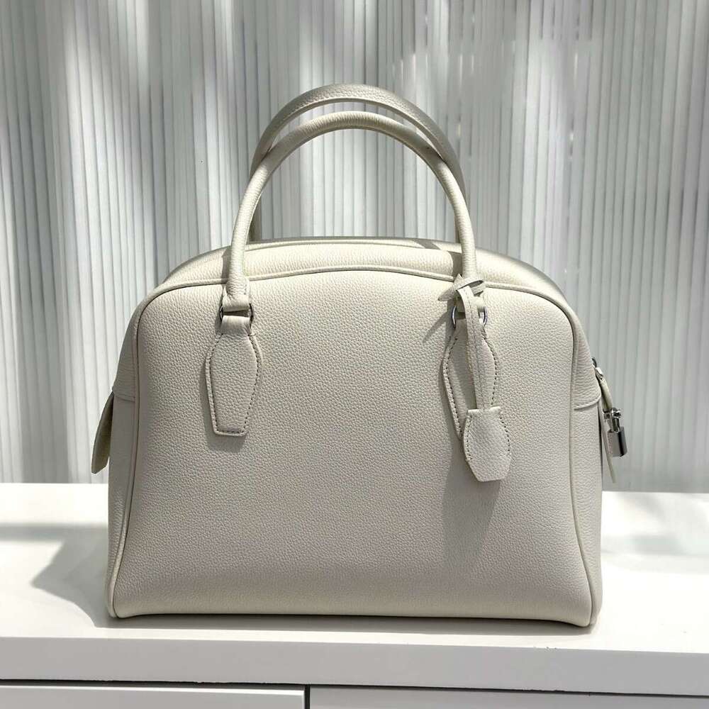 Women's Bags Boston Bowling High Quality Genuine Leather Large Capacity Handbag New briefcase Single Shoulder Diagonal Cross Bag for Women