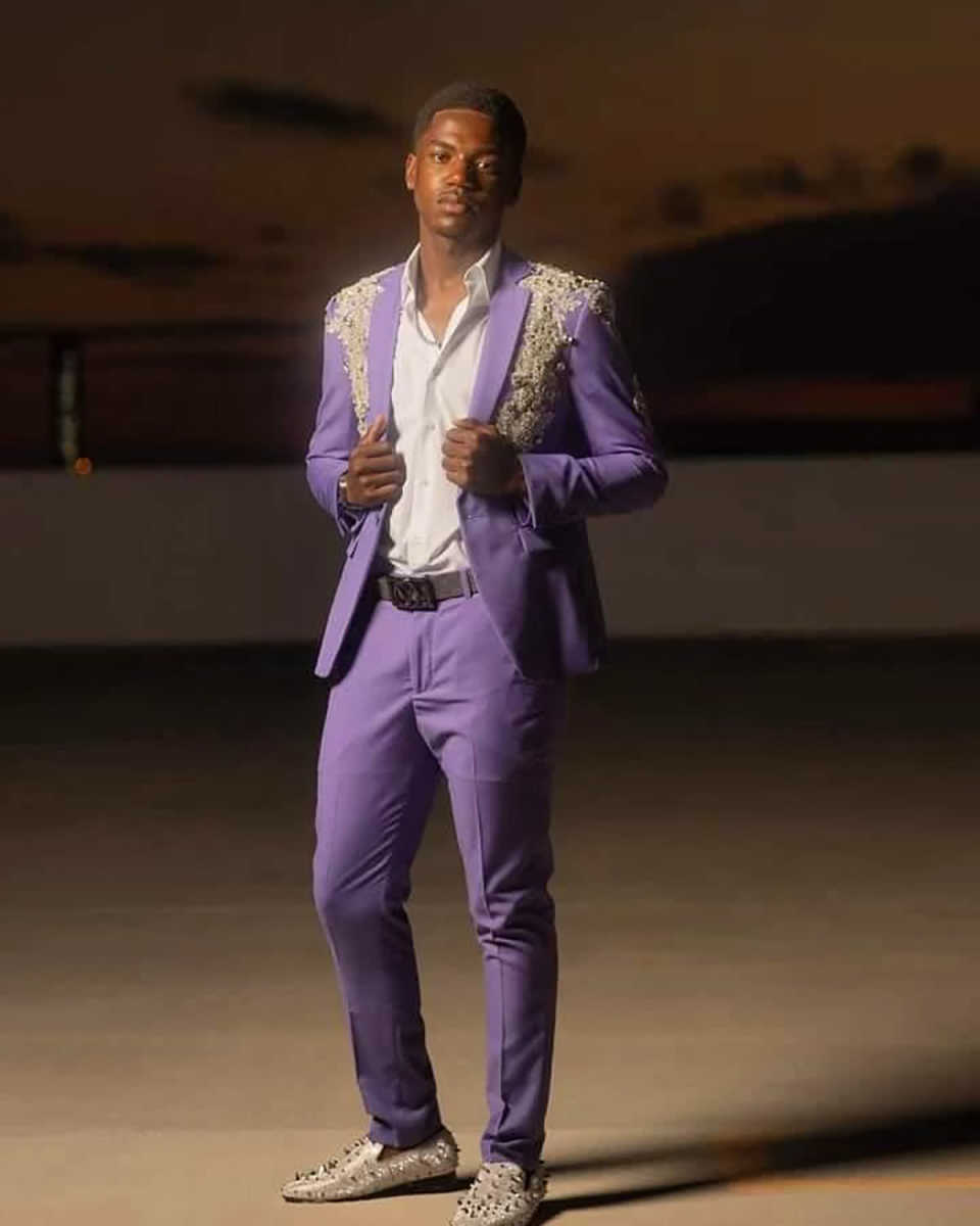 Luxury Appliques Men Suits Customized Groom Wedding Party Tuxedos 2 Pieces Sets Slim Fit Male Blazes Fashion Costumes Homme