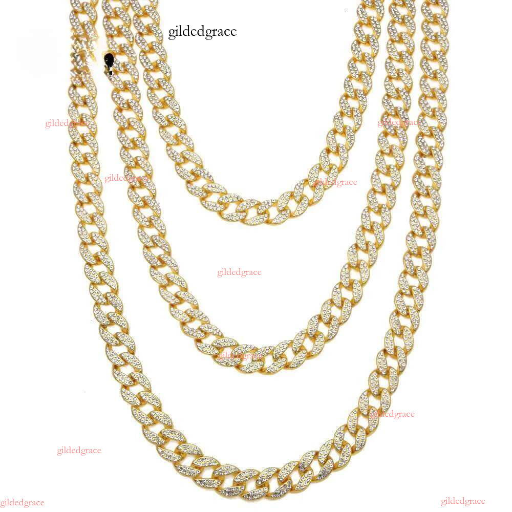 designer chain necklace hip hop jewelry wide 2rows k chains vvs moissanite white gold plated sterg sier cuban bracelets N30