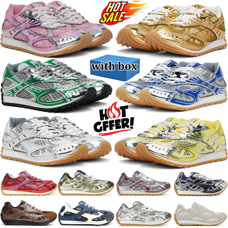 designer running shoes mens orbit sneaker woman trainers platform Triple Black White gold Outdoor sport chaussuresl shoe with box