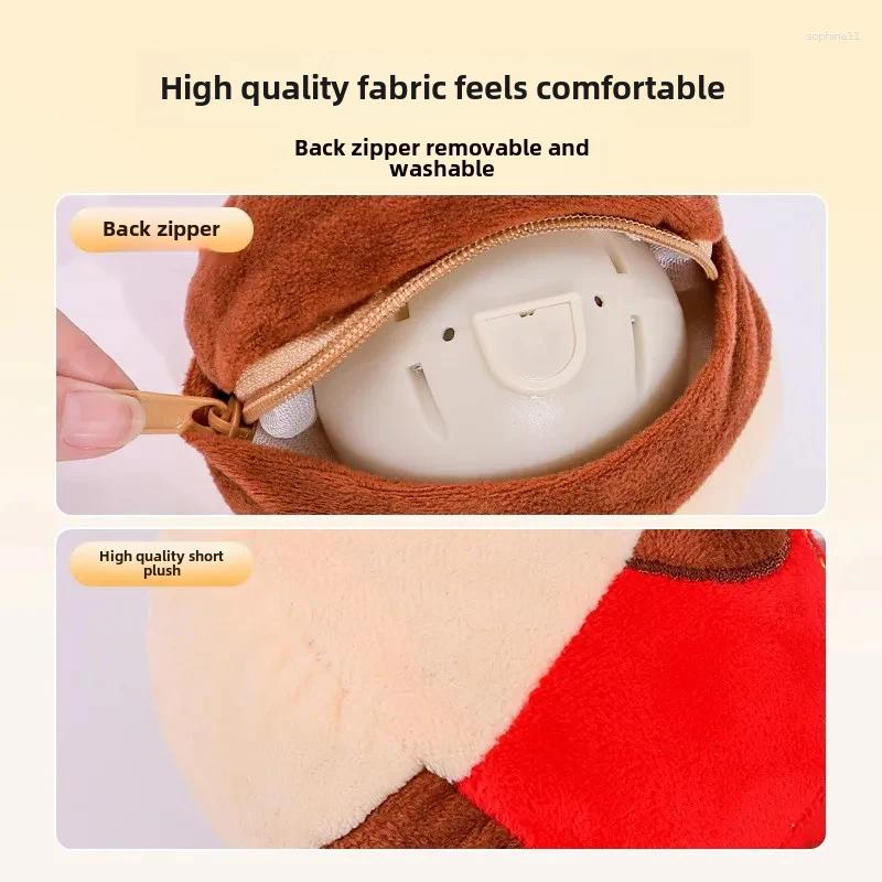 Update Dog Toy Interactive Puzzle Electric Plush Jump Ball Usb Charging Cartoon Pig Training Pet
