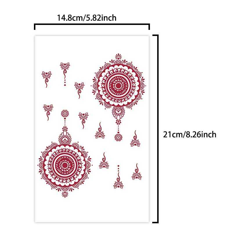 1 Hannah waterproof temporary tattoo sticker real and non reflective fake tattoo male and female temporary tattoo stickerXJ25414