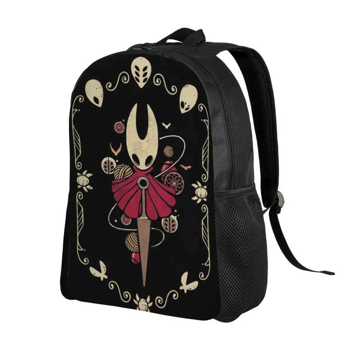 Hollow Knight Silksong Hornet Casual Backpack Sports Student Work Daypack for Men Women Laptop Canvas BagsW251113