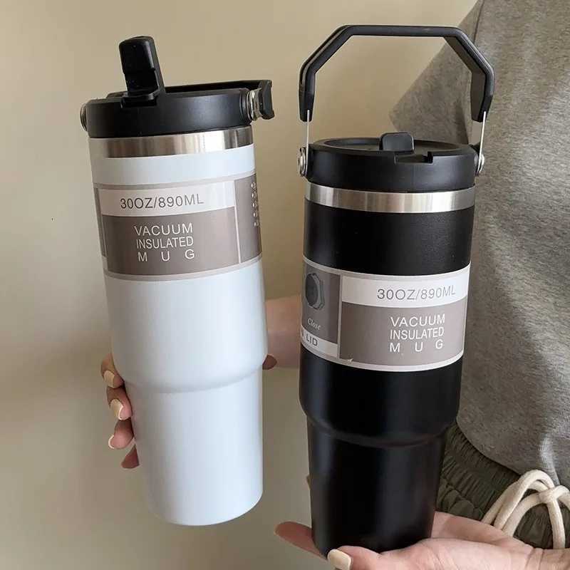 890ml Ultra Large Capacity Insulated Cup 304 Stainless Steel Insulated Cup Cold Insulated Outdoor Portable Ice Cream Cup C251114