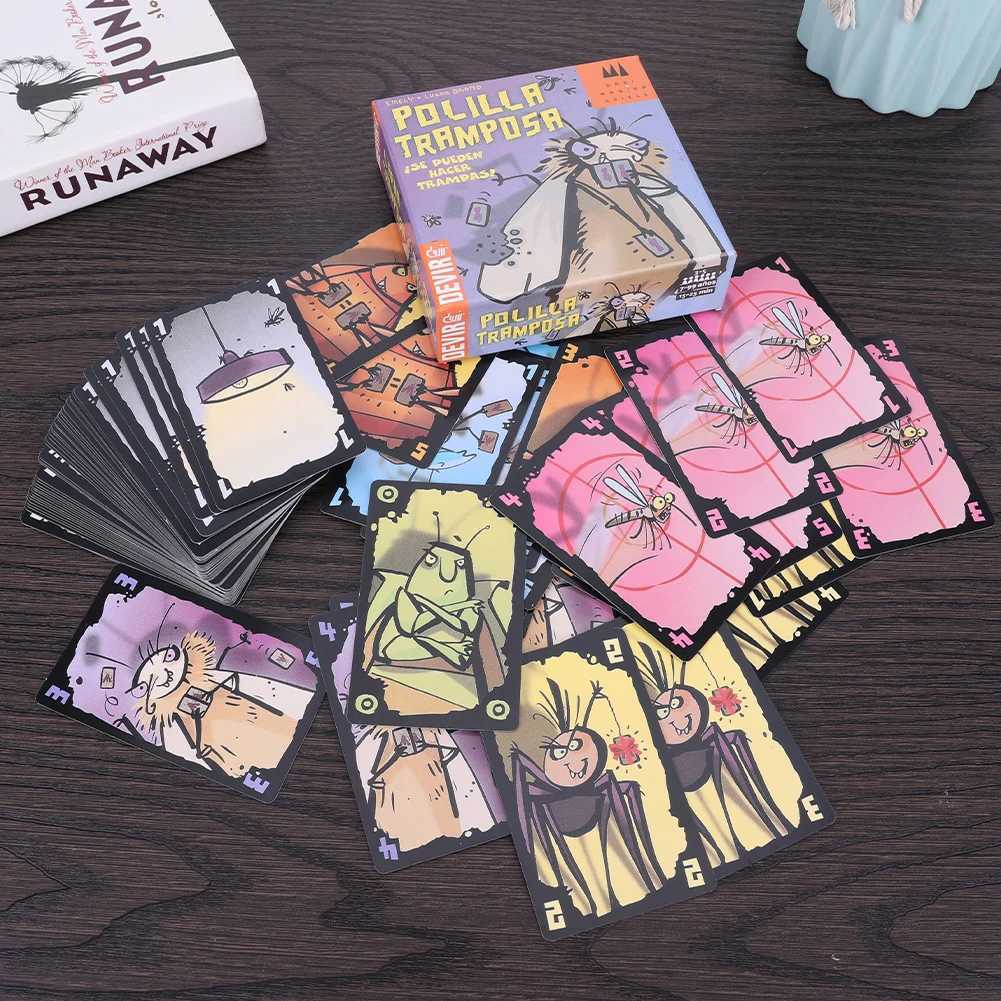 Polilla Tramposa Card Game Royal Cheating Moth Board Game Leisure Gathering Board Game Cards Cheating Moth Card C251114