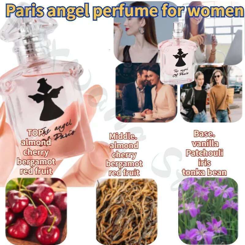 Beautiful Girl P Angel Three-Piece Gift Box Set Little Black Dress Women's Perfume Long-Lasting Fragrance Fresh And Elegant