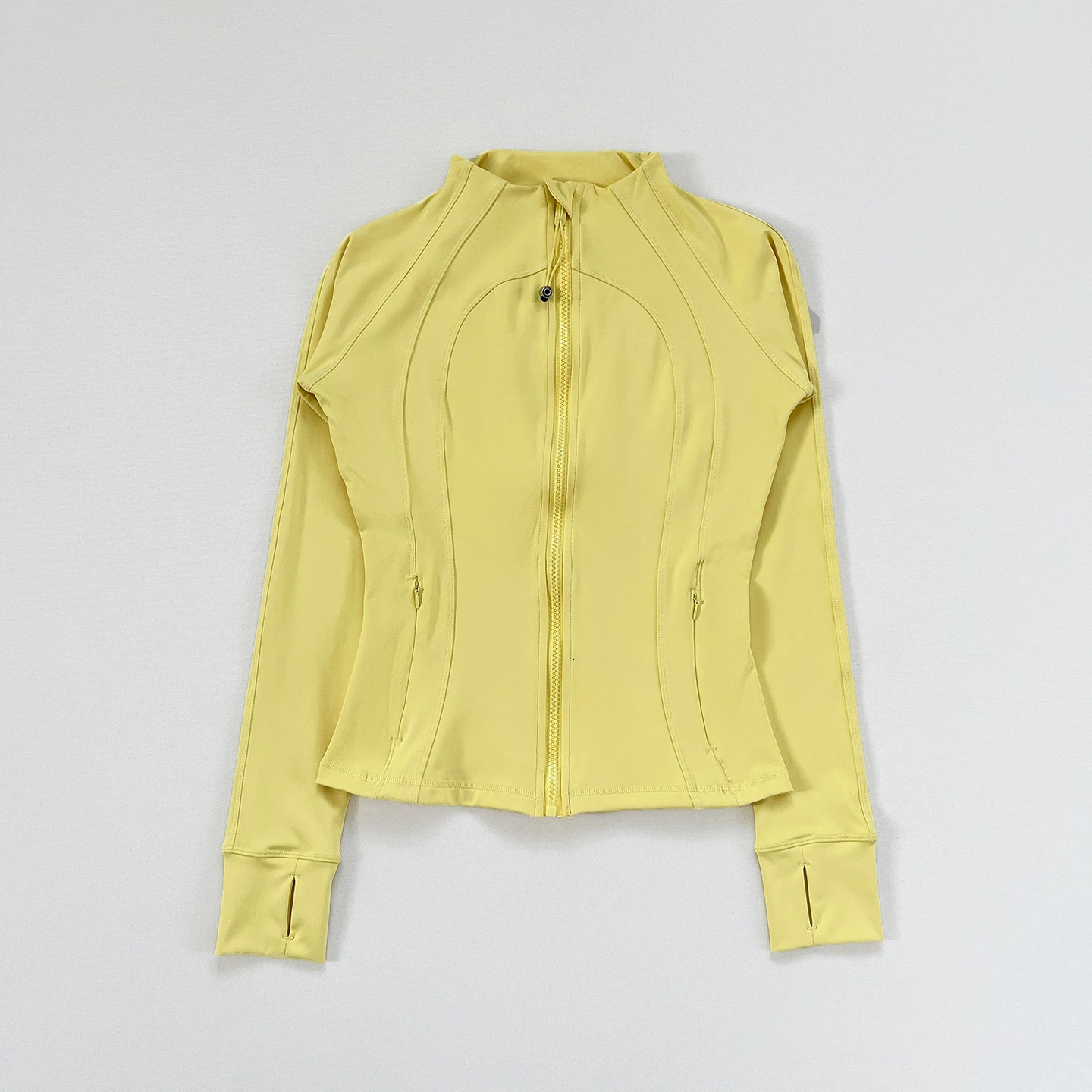 Womens Multi - color Sports Knit Jacket Casual Long - sleeve Top Fashion Solid - color Yoga Outerwear Arrival 251110