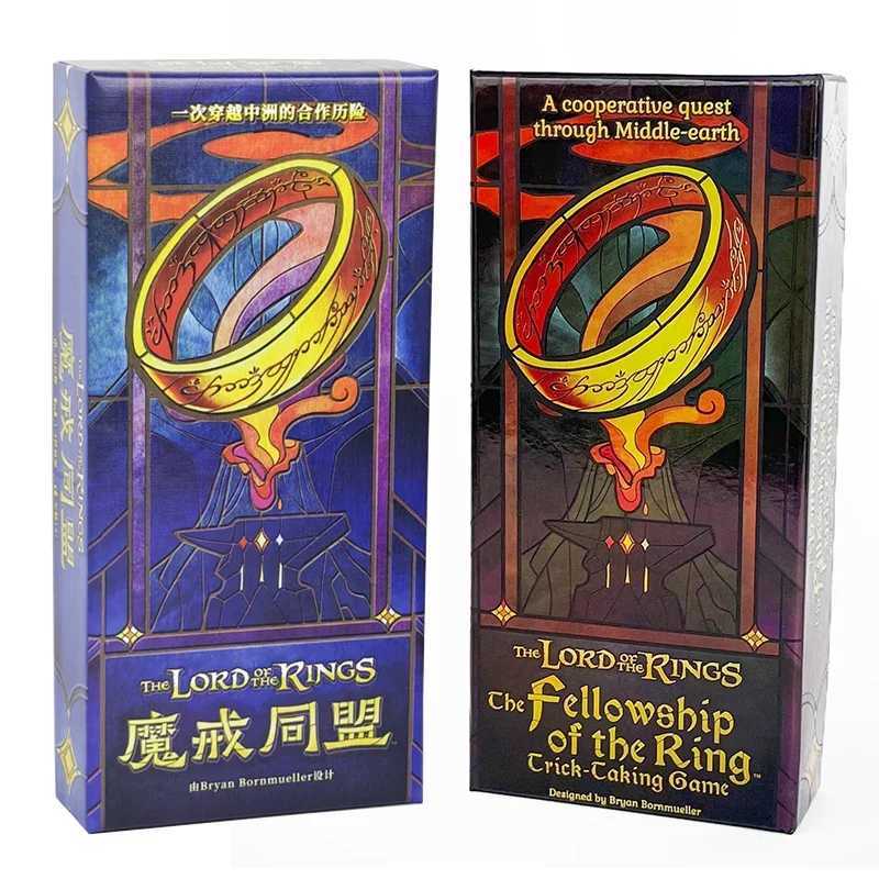 The Lord of The Rings The Fellowship of The Ring Trick-Taking Game Bilingual Board Game Cooperative Strategy Card Game Adventure C251114