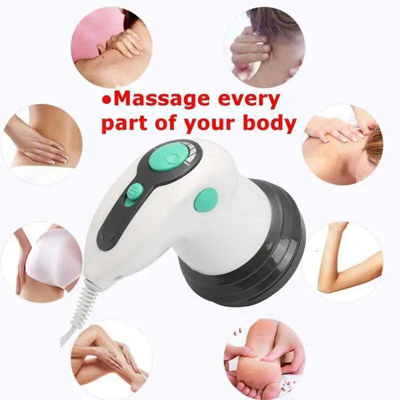 4 In 1 Infrared Electric Anti-Cellulite Massager Beauty Health Care Instrument Massage Roller Slimming Rela Muscle