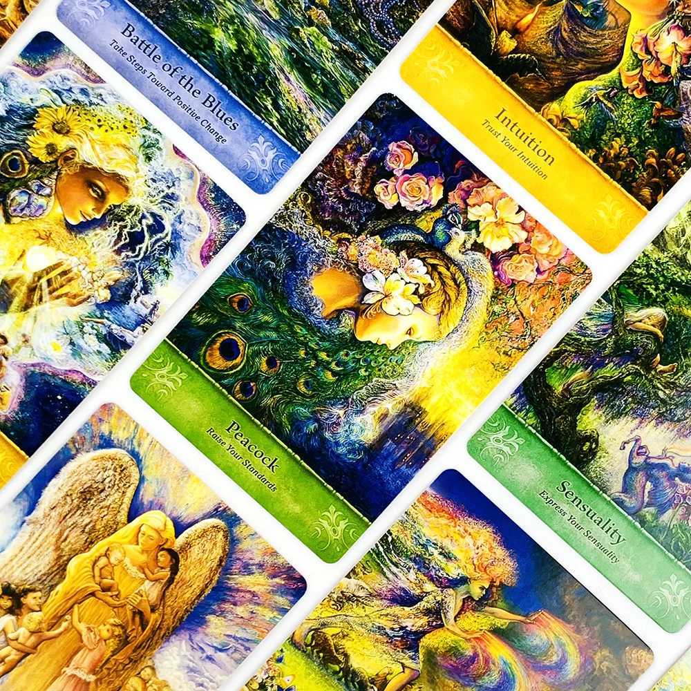 10575cm Oracle Cards Fortune Telling Divination Deck English Vision Edition Board Playing GameFamily Gathering Card Game C251114