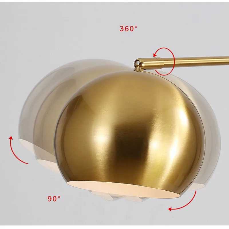 Gold Industrial Table light Vintage Desk Lamp Reading Lamp Bedroom Living Room Office LED Nightstand Lamp With E27 Holder M251114