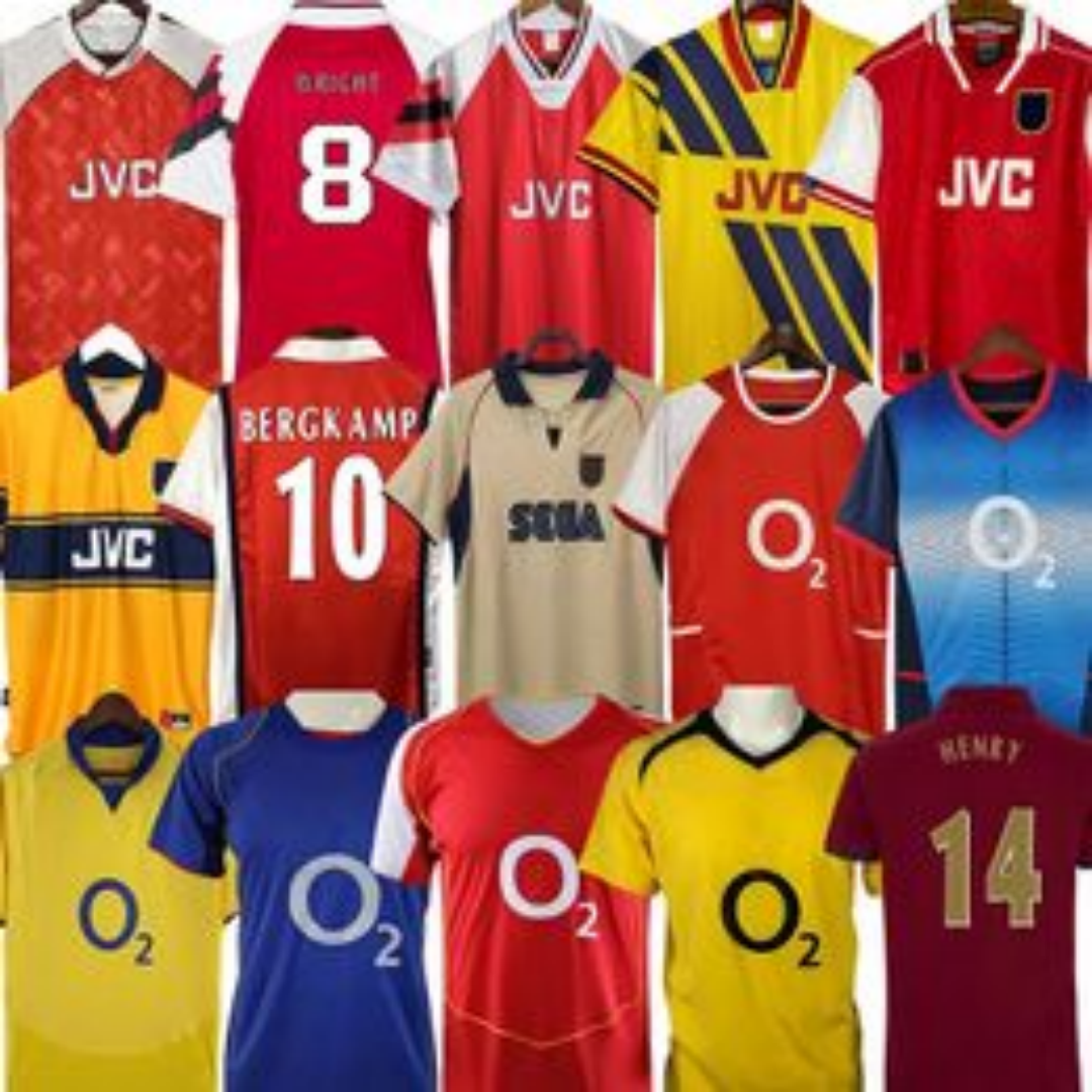 Retro Gunman soccer jerseys football kit HIGHBURY PIRES REYES BERGKAMP ADAMS Persie Galla V. PERSIE Arsen football shirt Men Kids kit Vintage Classic 16-2XL
