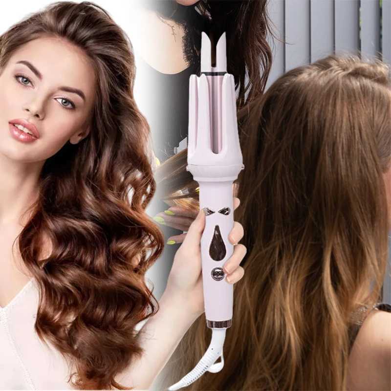 3 in 1 Automatic Curling Iron Straight Hair Comb 32mm 25mm Tube Hair Curler Heating Straightener Easy to Use Head ReplacementT251114
