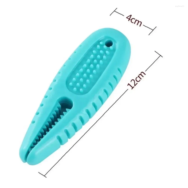 Update Pet Toys Hiding Food Teeth Cleaning Indestructible Dog Chew Toy Training Stick Molar TPR Toothbrush Bite Resistant