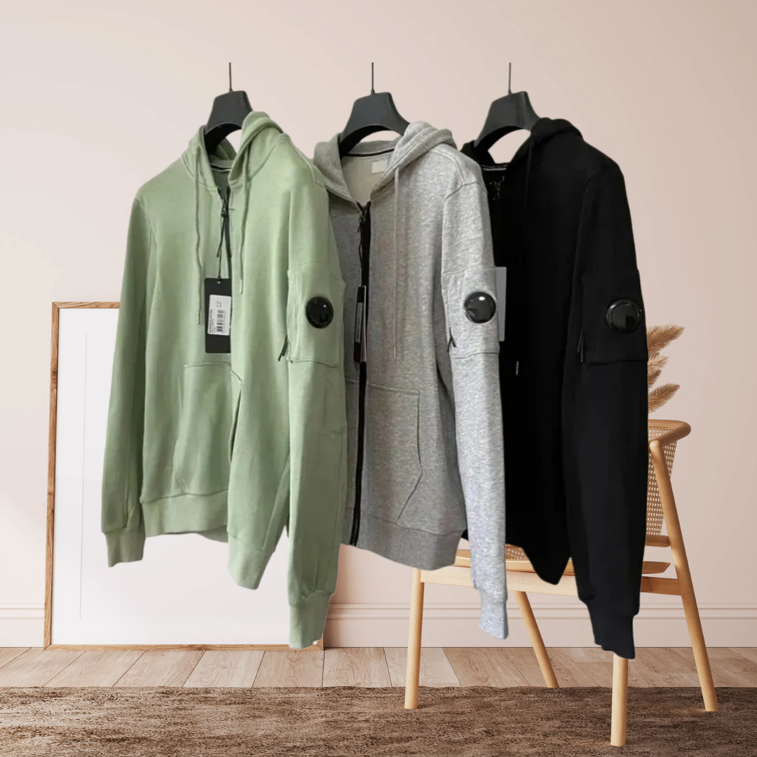 Designer Mens cply Hoodie Sweatshirts Luxury Goggle Coat Man Hoodies Jumper Lens Pocket Zipper Cotton Men Hooded Sweatshirt