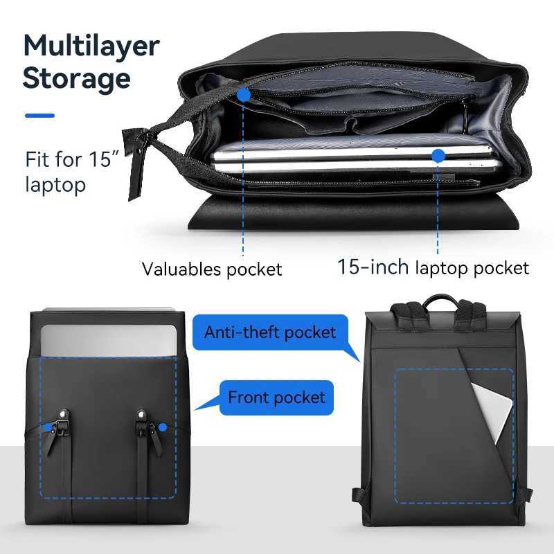 Mark Ryden 156 Laptop Backpack Men Waterproof Large Capacity Anti-theft Backpacks Male Casual Business Travel Bag School BagsW251113