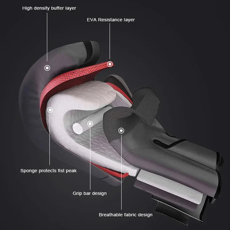 810121416oz Boxing Gloves Professional Adult Sanda Muay Thai Fighting Gloves Men and Women Training Sandbag Free Fight MMA 250410