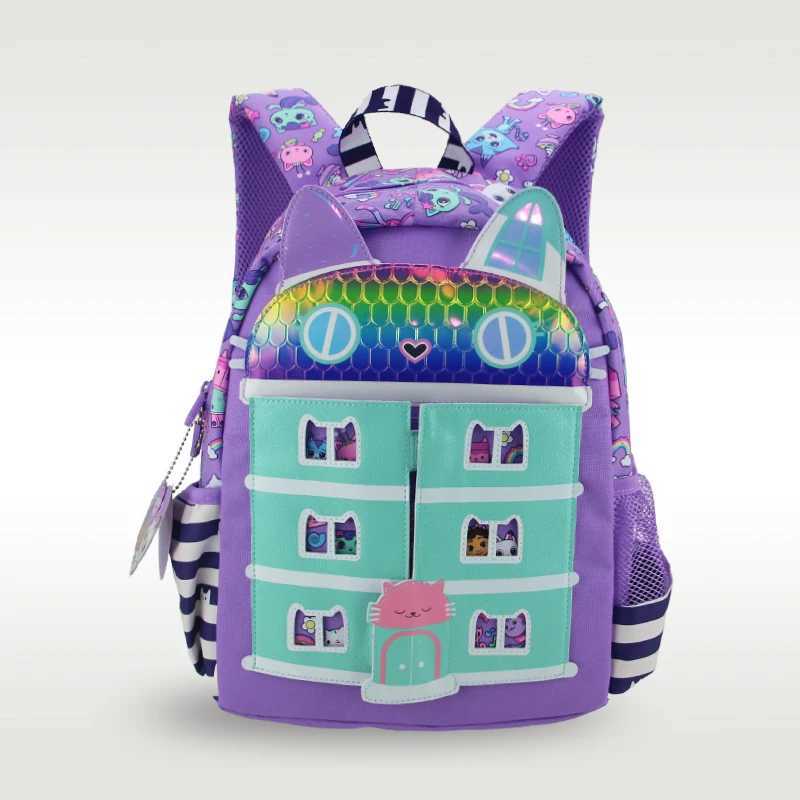 Australian Smiggle backpack girl Gabby shoulder bag Kawaii 3-7 year model bag 14 inches Z250414