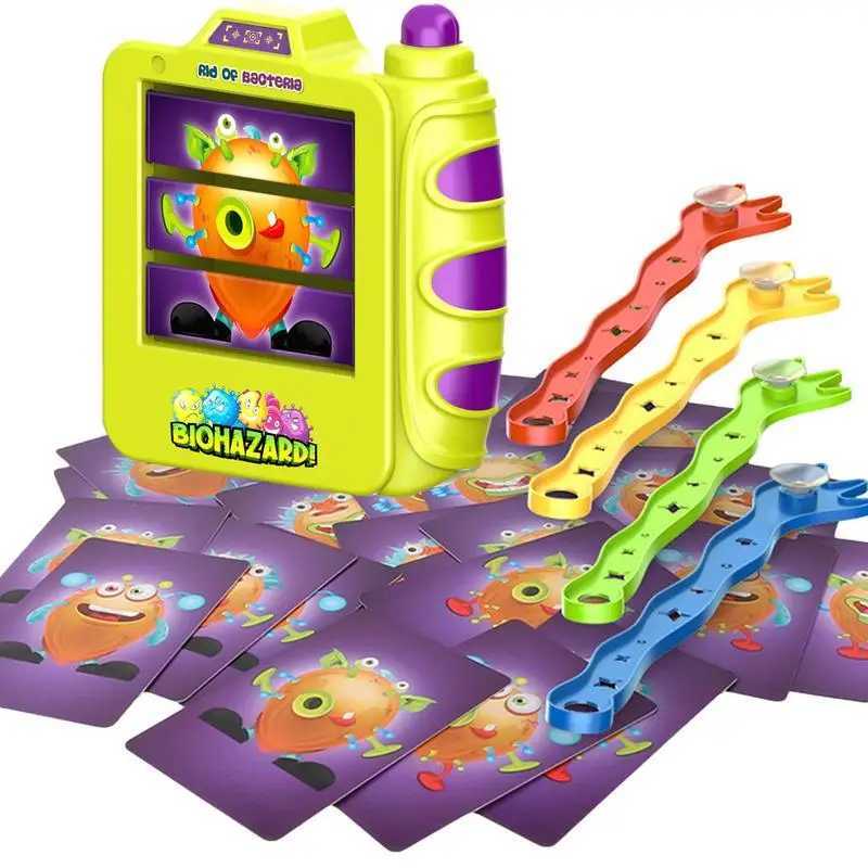 Matching Game For Kids Multiplayer Catching Ghost Interactive Toy Cute Multiplayer Memory Card Game Childrens Holiday Gift Toys C251114