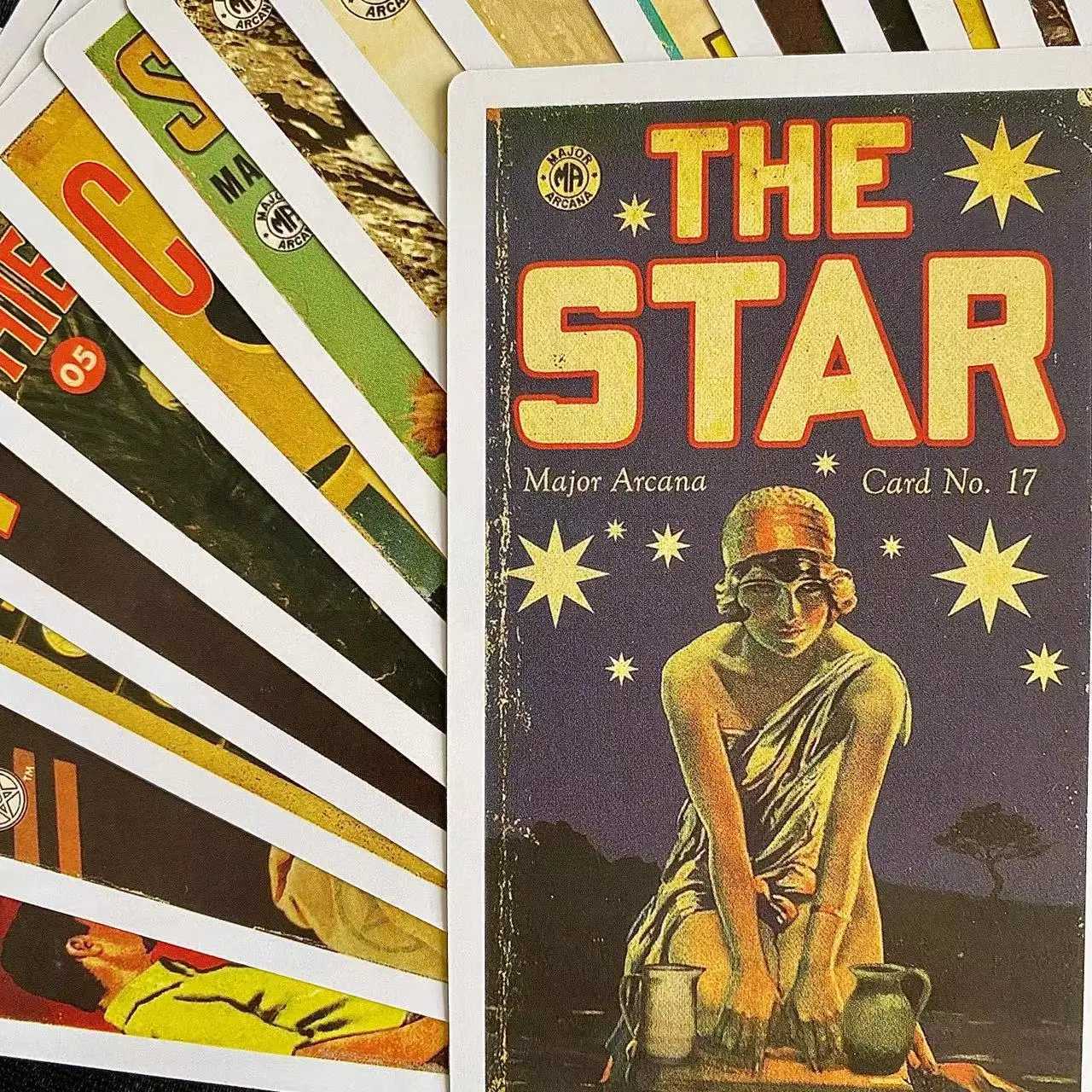 127cm Pulp Tarot 78 Pcs Cards C251114