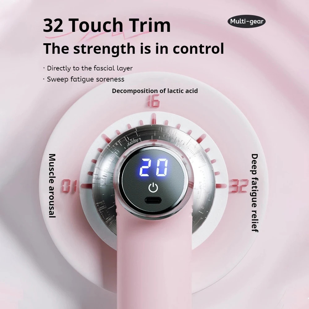 Mini Massage Gun Deep Tissue Muscle Relief Electric Portable for Home Gym Sports Recovery Rechargeable Tool 250414