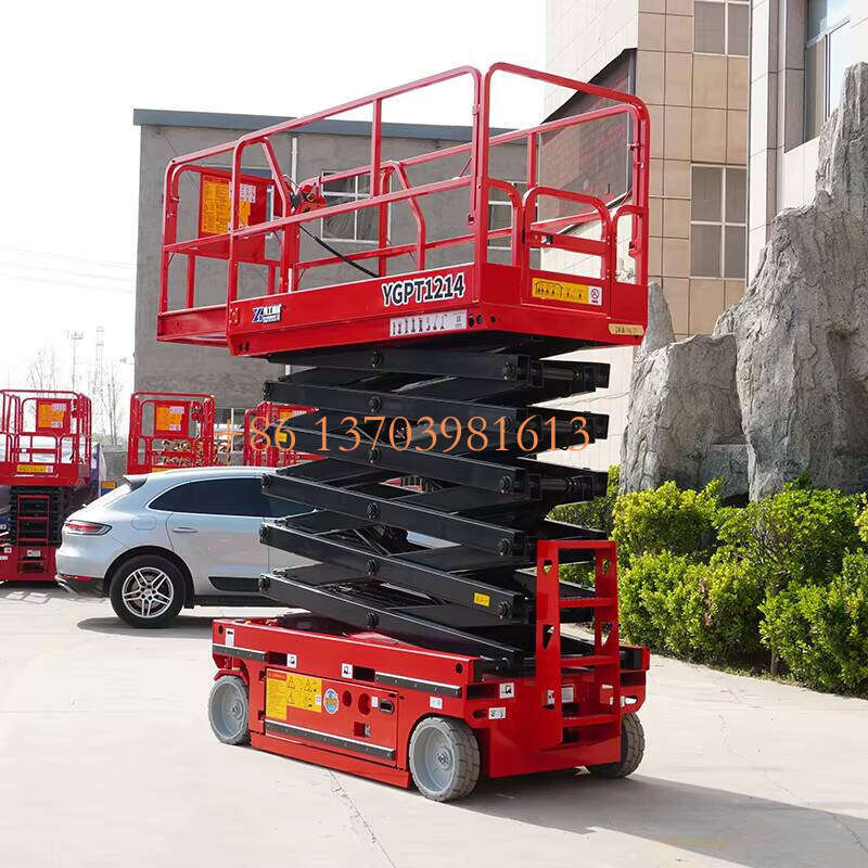 Electric Movable Scissors Lift Hydraulic Mobile Electric Scissor Lift Man Lift for Work Platform