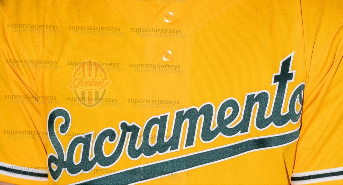 Personalized Custom 2026 Gold Baseball Jersey JJ Bleday Brent Rooker Tyler Soderstrom Colby Thomas Nick Kurtz Darell Hernaiz Brett Harris Willie MacIv