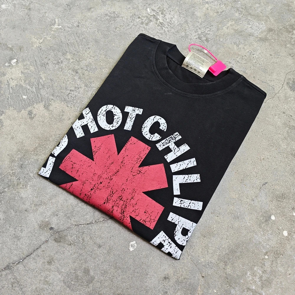 Yao888 Rock Punk Retro Mens Top Three way Large Casual Band Graphic Printing High quality Summer Tshirt 250408