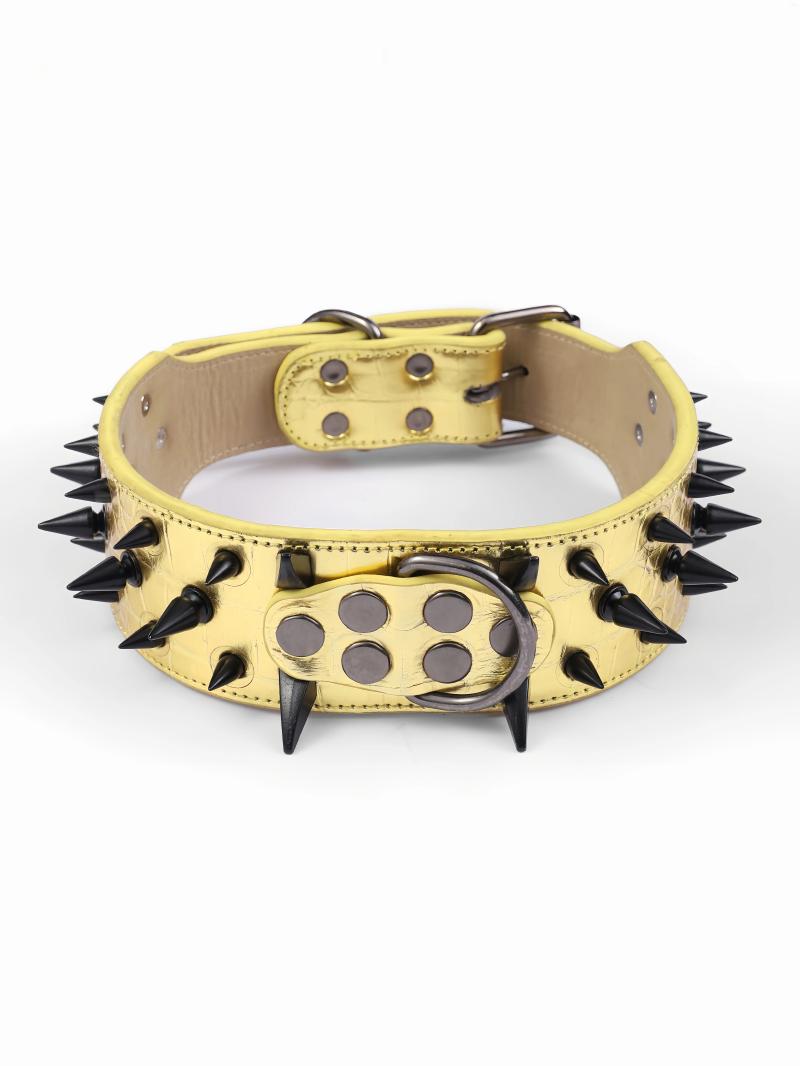 Update Dog Collar Nail Medium Large Bulldog Bully Anti-Bite Pet Products