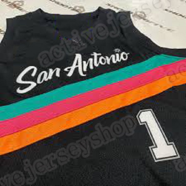 Fox 2025/26 City Edition Basketball Jersey Wembanyama Vassell Olynyk Barnes Custom Basketball Jersey Mens Womens Youth