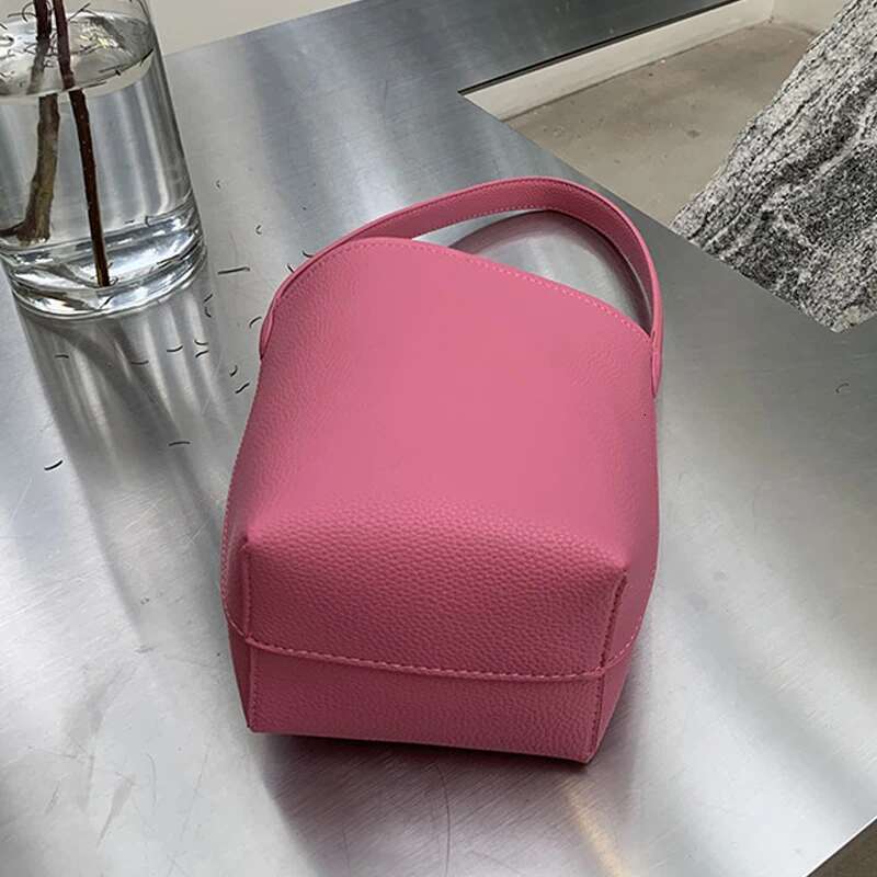 Bucket Small Purse Designer Handbag For Women 2023 New Fashion Ladies Composite Simple Shoulder Underarm Bag