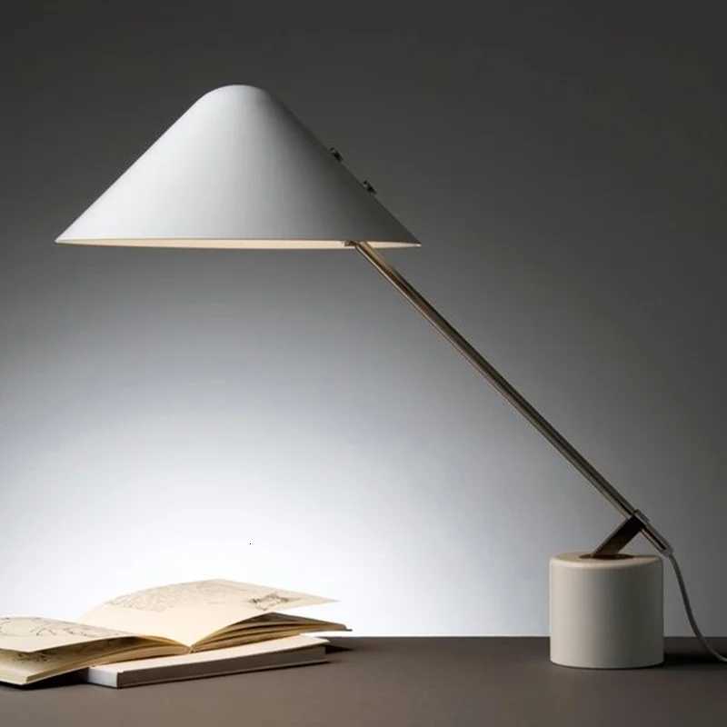Extremely Simple Study Marble Desk Lamp Nordic Living Room Bedroom Tea Room Office Desk Reading Desk Lamp M251114