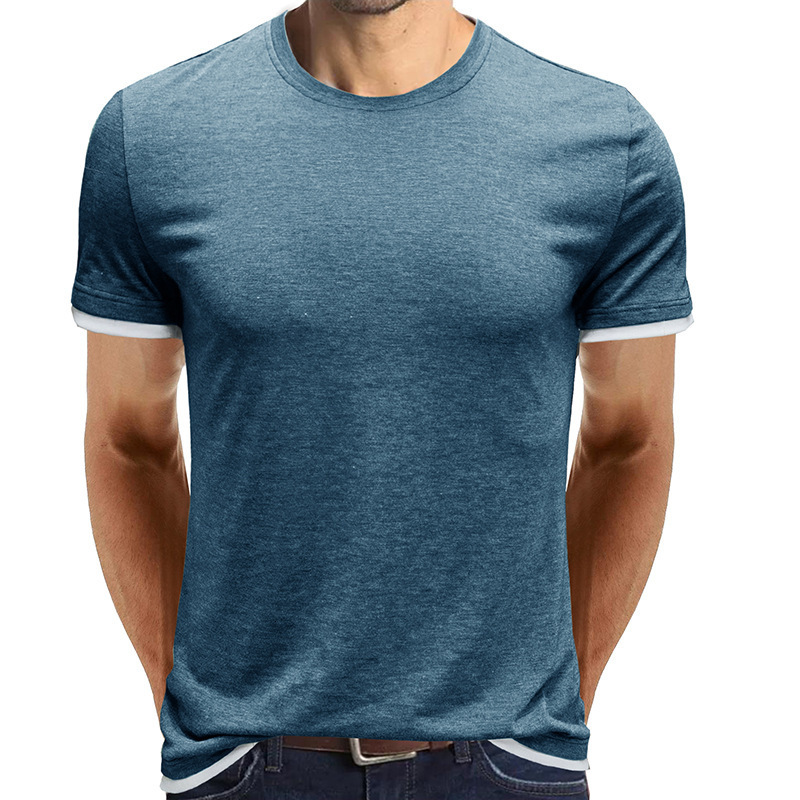 2022 summer new clothes short sleeved t-shirt mens top t-shirt mens wear