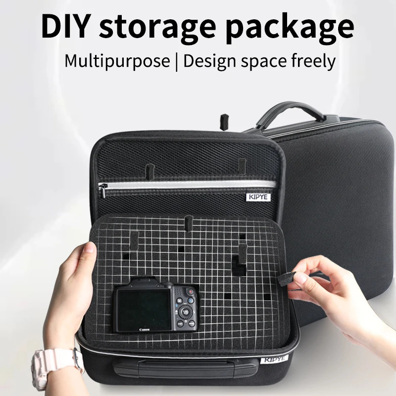 Electronic Organizer DIY Sponge Protection Travel Cable Organizer Bag Electronic Accessories Carry Case Portable Portabl Storage 250407