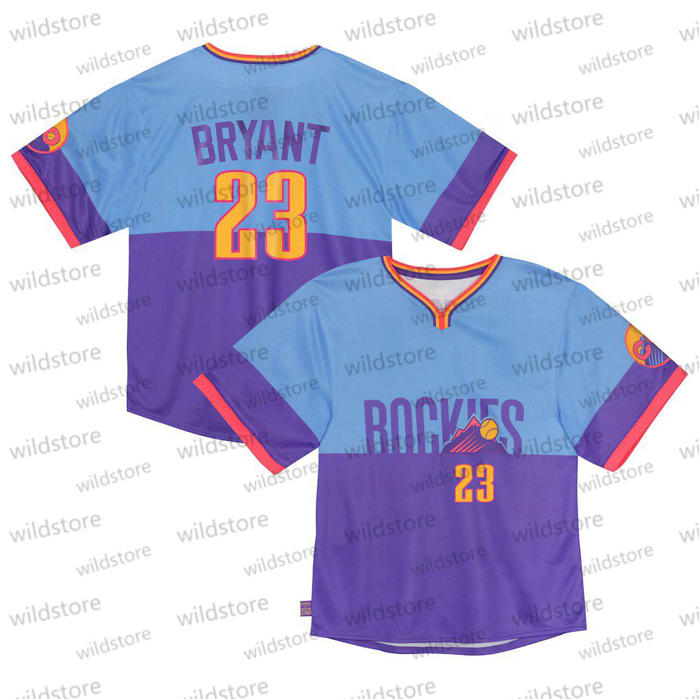 19 Blackmon 2025 City Connect Baseball Jerseys Tovar McMahon Rodgers Freeland Goodman Custom Jersey Sweatshirt - Embroidered