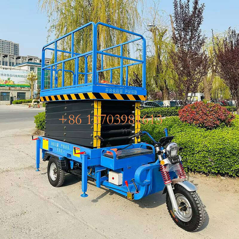 320 450 Kg Full Electric Mobile Folded Platform Portable Hydraulic Scissor Lifting Equipment for Narrow Space