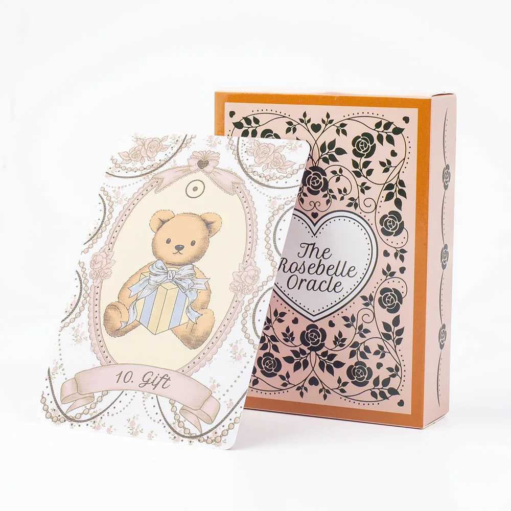 The Rosebelle Oracle cards A 65 Cards English Version Tarot Deck Divination Party Divination Edition Deck Board Playing Games C251114