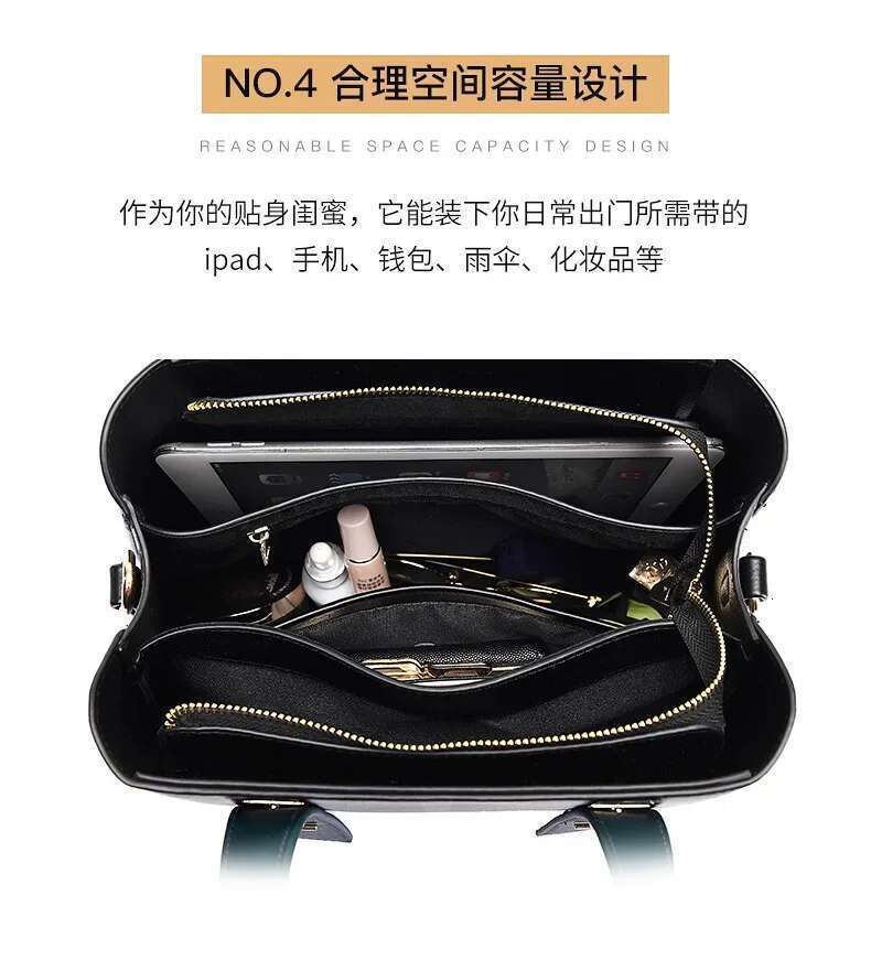 A241010-194 Premium Customized Handbag Leather Fashion Vintage Handbags Designer High Quality