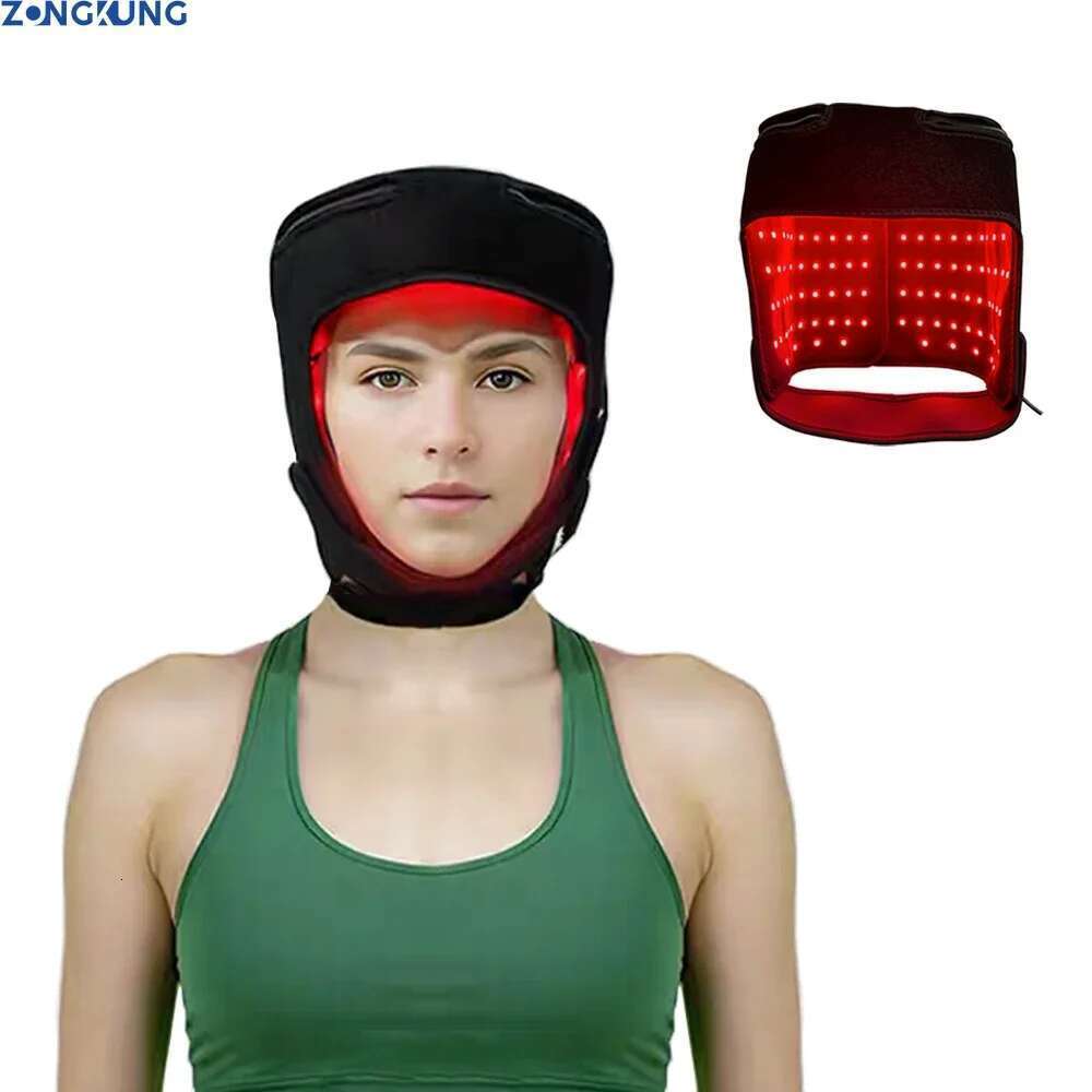 180Pcs Red Regrowth Cap 660Nm&850Nm Near-Infrared Light Reduces Oiess Strengthen Hair Roots Anti-Hair Loss Hat