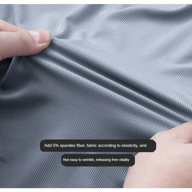 Plus Size L-8XL Ice Silk Traceless T-shirt Quick Drying Mens Light Solid Color Half Sleeve Top Silk BreathableMen T Shirt 250411