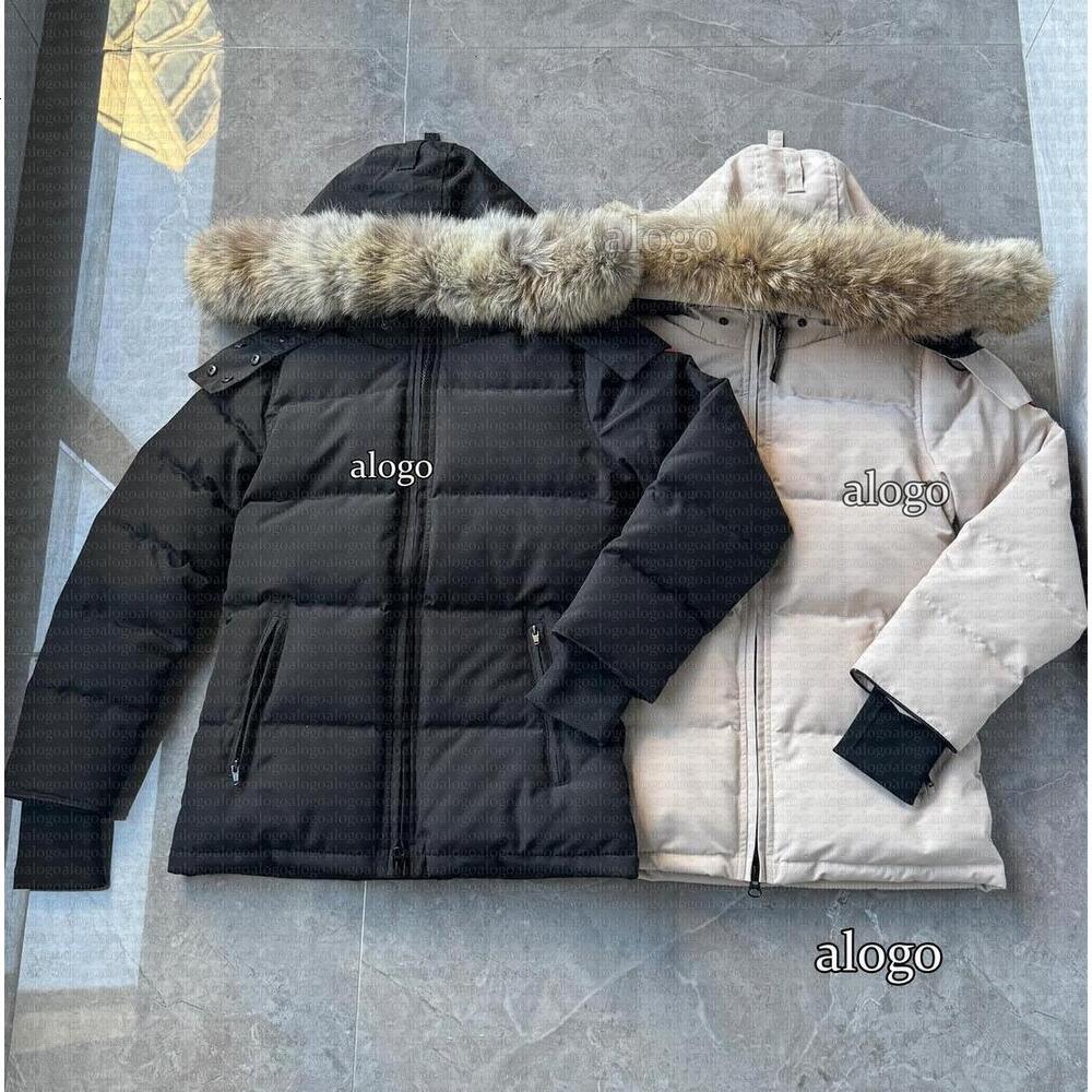 Down Jacket coat Designer Womens Puffer Jackets Winter Parka Canada Coat Real Wolf Fur Outdoor Wyndham Windbreaker goosejacket Outerwear Removable Hooded Women