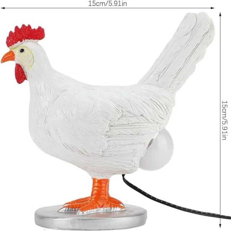 Decorative Night Lights Simulated Animal Funny Easter Home Decor Party Carnival Chicken Lamp Chick Night Light Ornaments M251114