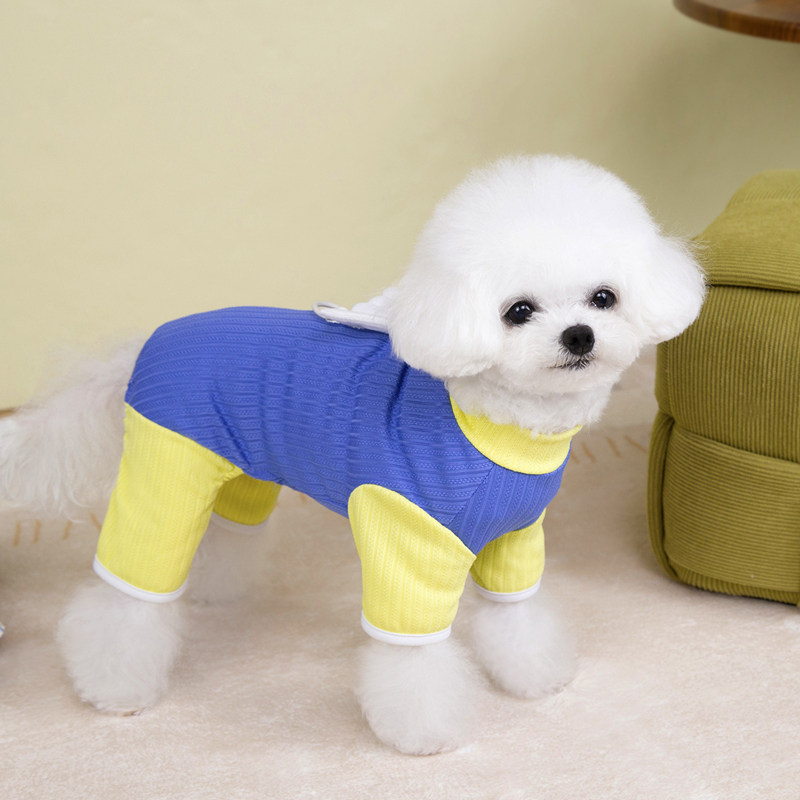 Dog Clothes Dog Pajamas PJs, Little Angel Wings Dog Clothes for Small Dogs Girl Cute Soft Puppy Clothes Elasticity Dog 4 Legged Clothing for Chihuahua