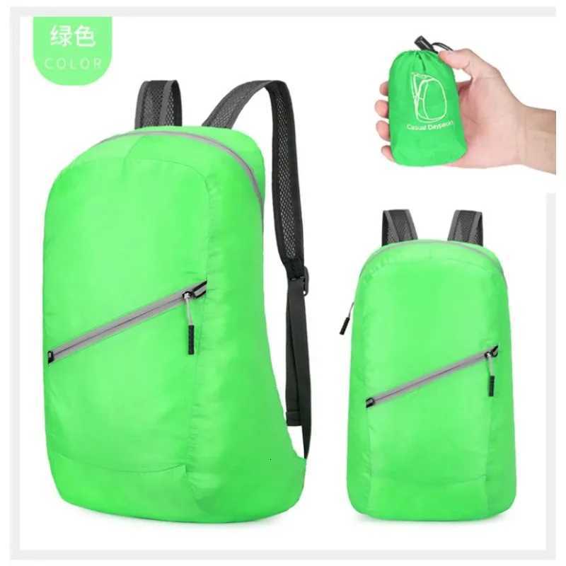Large Capacity Waterproof Camping Backpack Travel Hiking Bag Lightweight Foldable Rucksack Durable Outdoor Sport Rain Cover BagsW251113