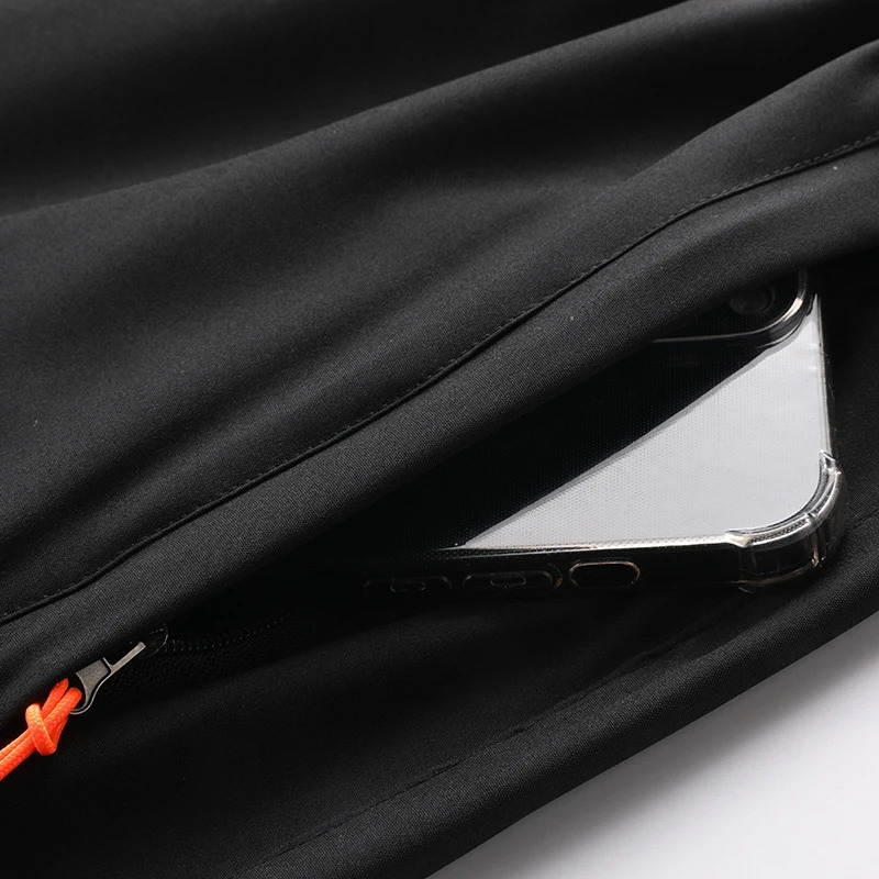 YJKVUR Mens Sports Performance Fitness Sprint with Pocket 2024 Summer Training Running Slow Large Size M8XL 250414Z