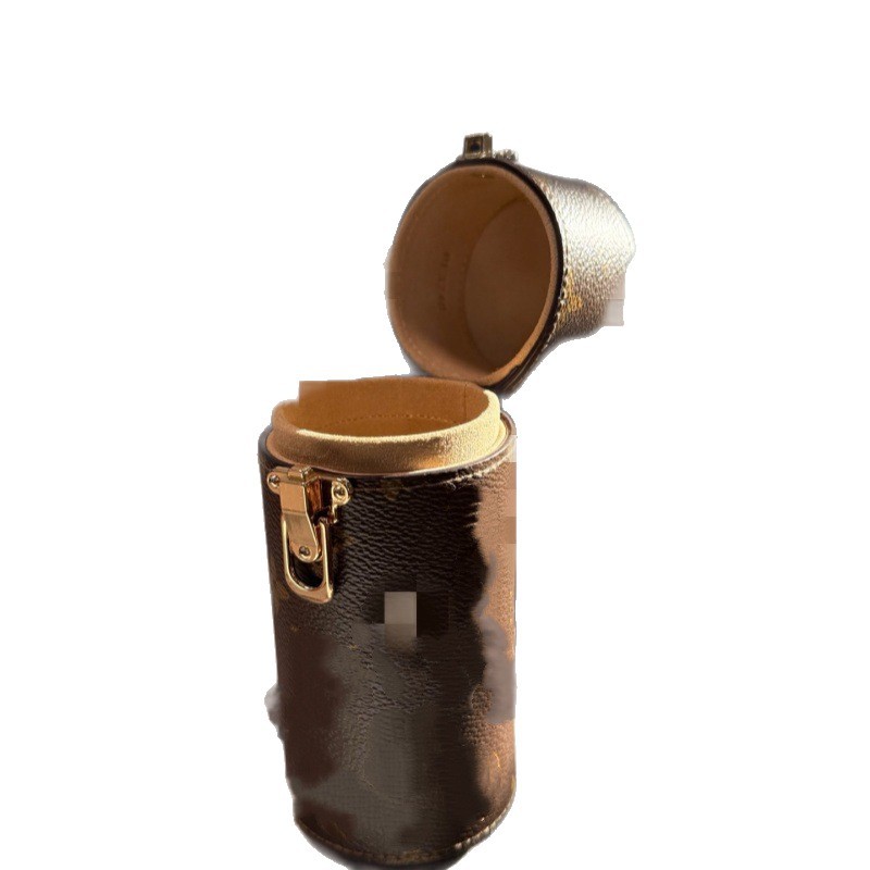 Retro Cylinder Storage Niche Box Fashion Armpit Handbag Evening Bag