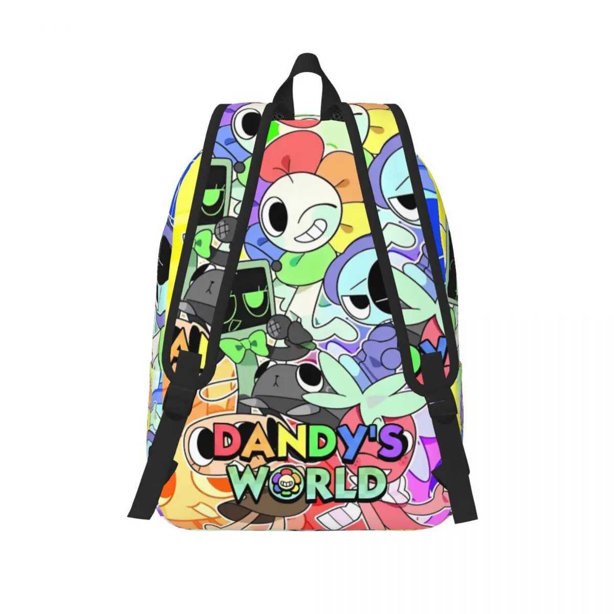 Dandys World Cool Backpack Lightweight High School Hiking Travel Game Daypack for Men Women Laptop Computer Shoulder BagW251113