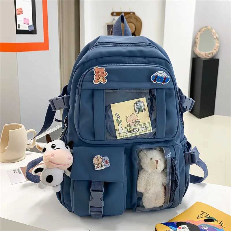 Girls Backpack Cute School Bags For Student Teens Girls Pockets Women Laptop BackpackW251113