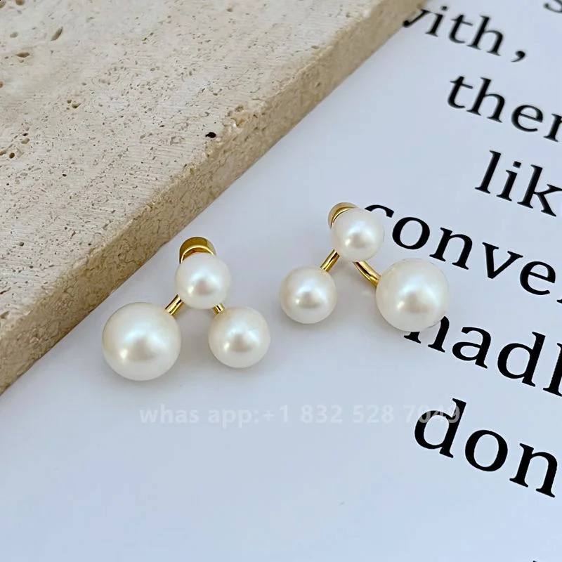 Kate Jewelry Gold Jewelry Stud Earrings for Women Jewelry Christmas Gift for Wife Girlfriend 250409